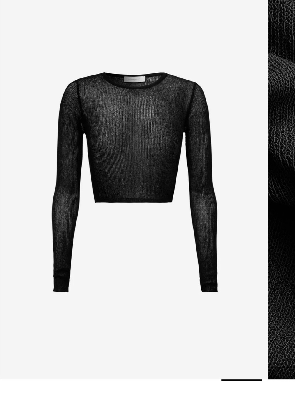 All Things Golden Cropped Knitted Long Sleeve - Picture 4 of 6